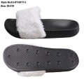 Superstarer New Style High Quality Slipper Fur Slide, EVA Plush Slipper